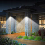 Solcelledrevet LED-projektør – Havelampe 6500K, IP65 med bevægelses- og skumringssensor